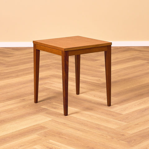 Danish side table in teak