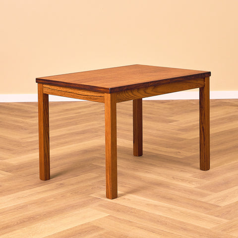 Swedish side table in teak