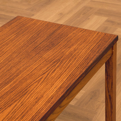Swedish side table in teak