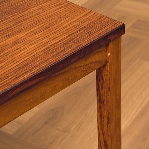 Swedish side table in teak