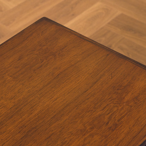 Danish set of nest of tables in Santos rosewood