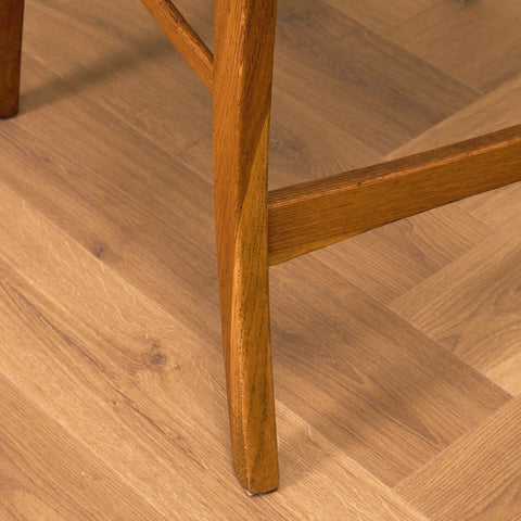 Danish dining chairs in teak & oak by Farstrup