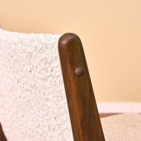 Danish dining chairs in mahogany by Erik Buch, model 98