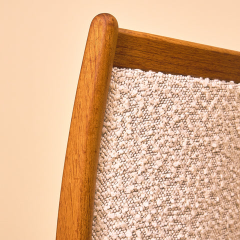 Swedish dining chairs in teak