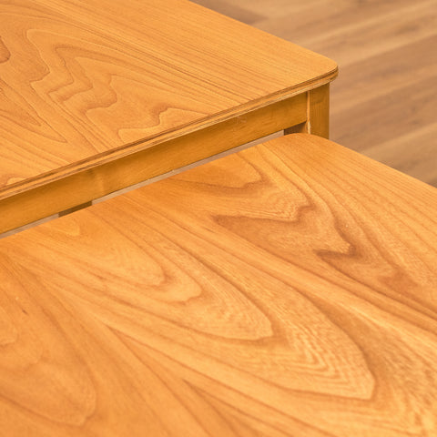 Swedish set of nest of tables in birch