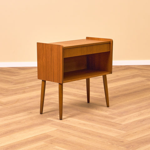 Swedish bedside tables in teak