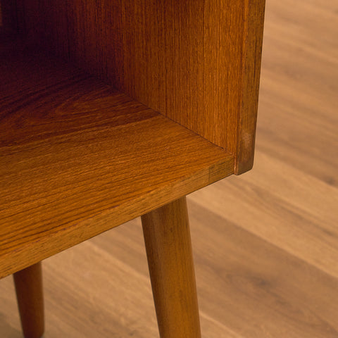 Swedish bedside tables in teak