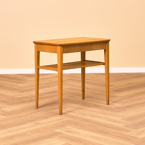 Swedish bedside tables in teak by Svensk Möbelindustri