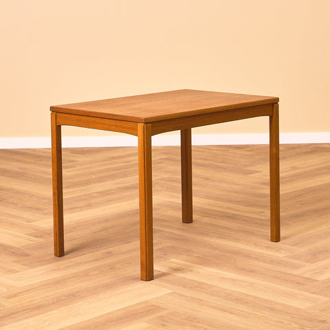 Swedish side table in teak
