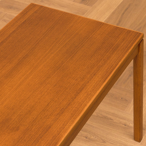Swedish side table in teak