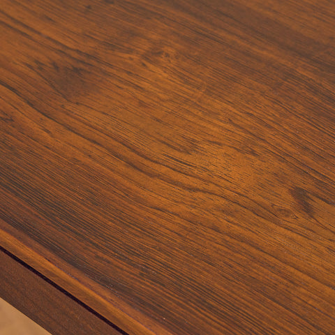 Danish side table in Santos rosewood