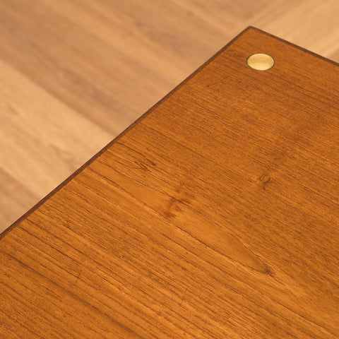 Swedish side table in teak