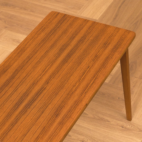 Swedish side table in teak
