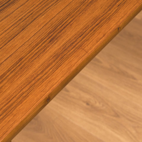 Swedish side table in teak