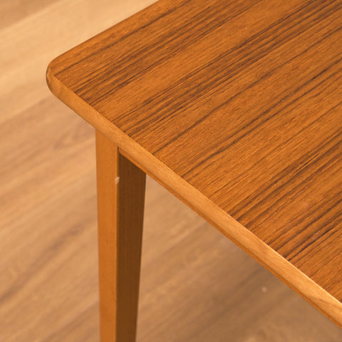 Swedish side table in teak