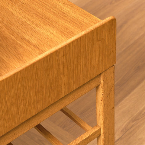 Swedish bedside tables in oak