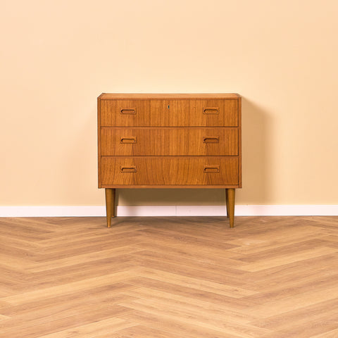Swedish chest of drawers in teak