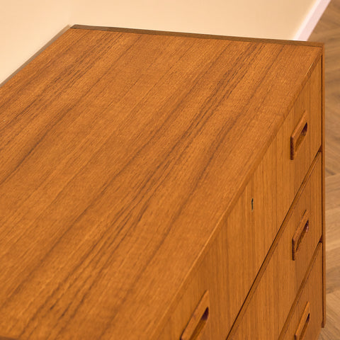 Swedish chest of drawers in teak