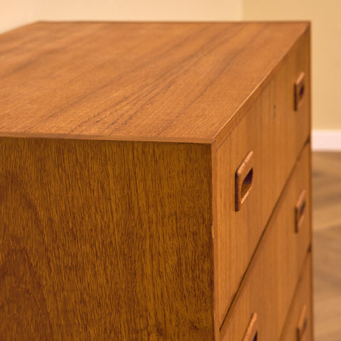 Swedish chest of drawers in teak