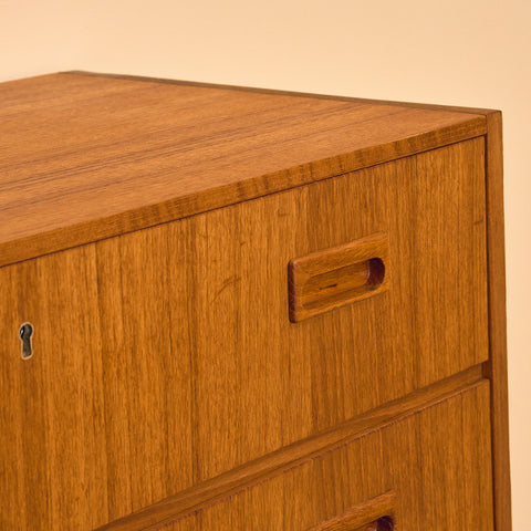 Swedish chest of drawers in teak