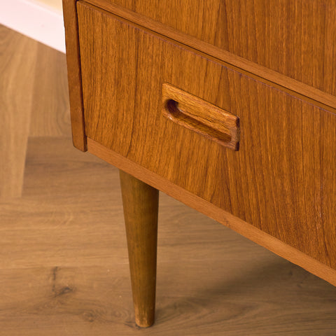 Swedish chest of drawers in teak