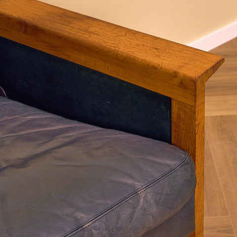 Swedish sofa in solid teak by Gillis Lundgren for IKEA, model 'Skanör'