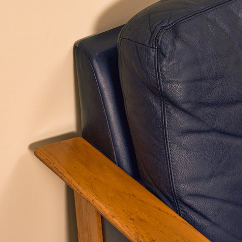 Swedish sofa in solid teak by Gillis Lundgren for IKEA, model 'Skanör'