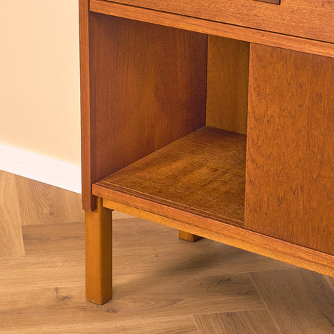 Swedish chest of drawers in teak by Polyform