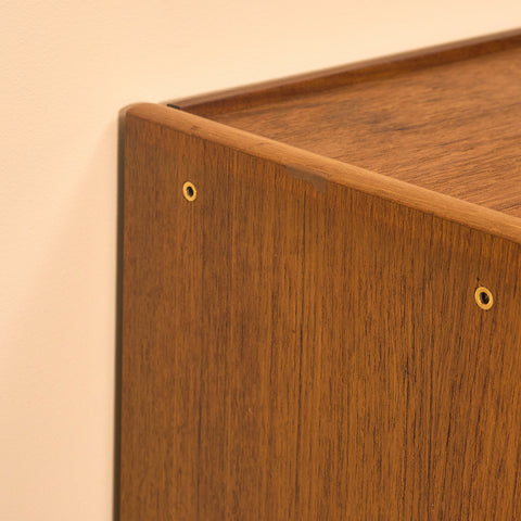 Swedish chest of drawers in teak by Polyform