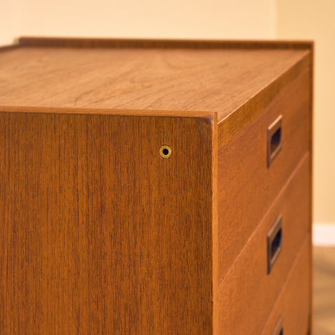 Swedish chest of drawers in teak
