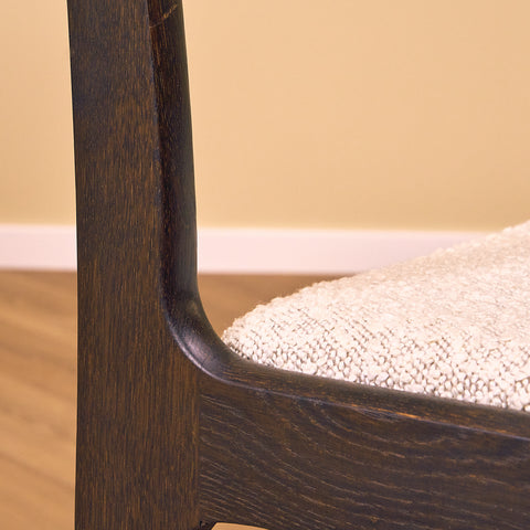 Danish dining chairs in oak by Skovby