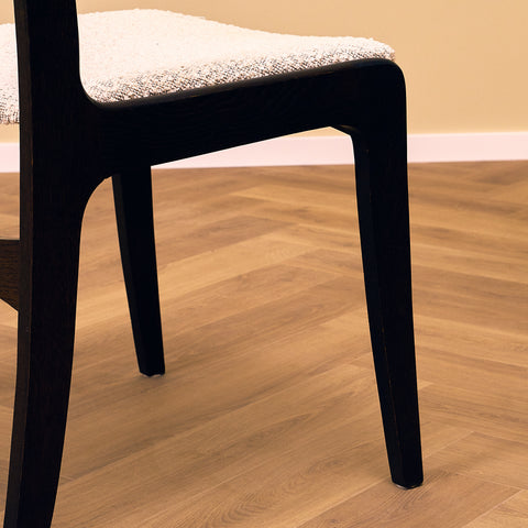 Danish dining chairs in oak by Skovby