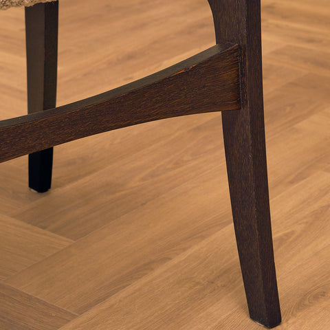 Danish dining chairs in oak by Skovby