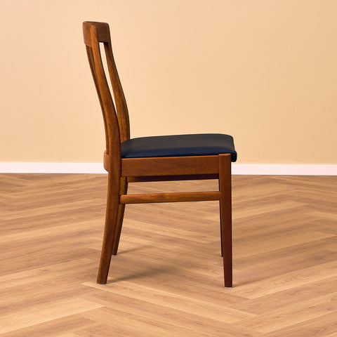 Swedish dining chairs in teak