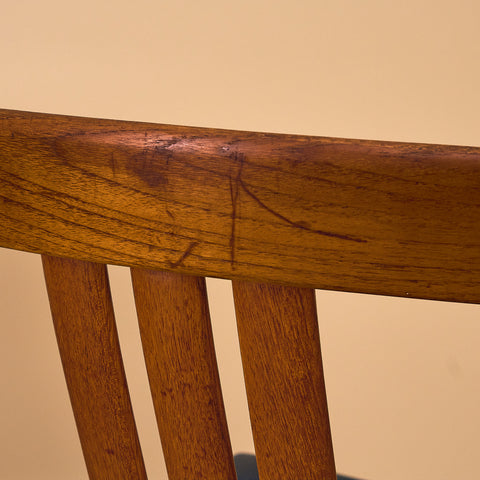 Swedish dining chairs in teak