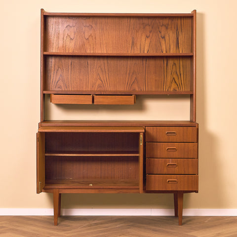 Swedish bookshelf in teak