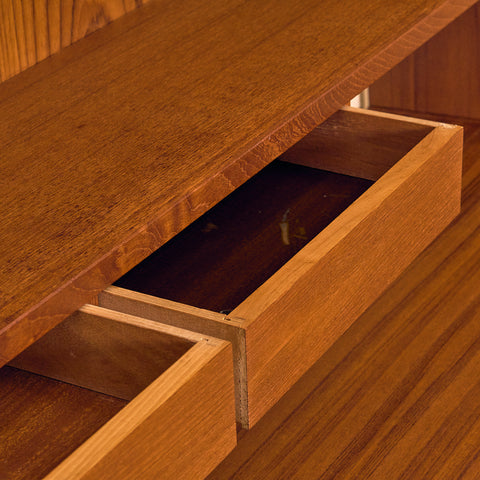 Swedish bookshelf in teak