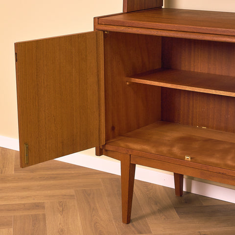 Swedish bookshelf in teak