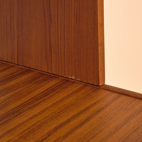 Swedish bookshelf in teak