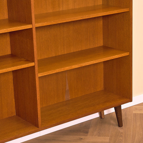 Swedish bookshelf in teak