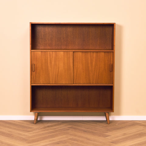 Swedish bookshelf in teak