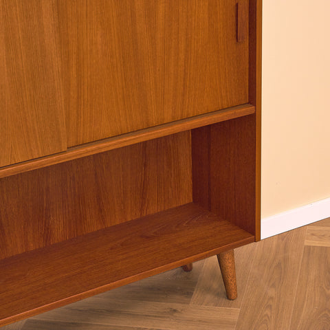 Swedish bookshelf in teak