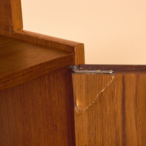 Swedish bookshelf in teak