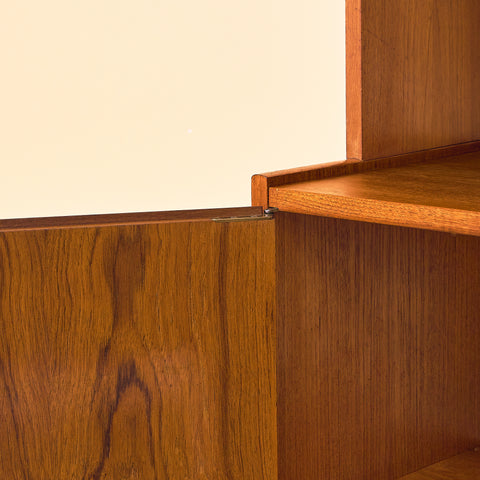 Swedish bookshelf in teak