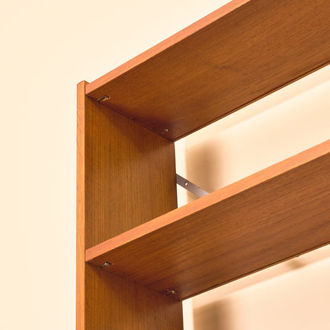 Swedish bookshelf in teak