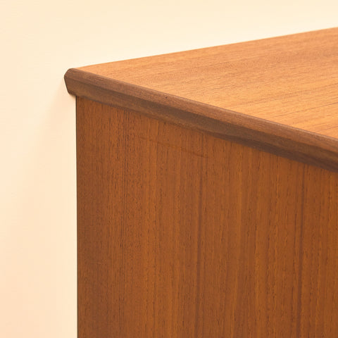 Danish chest of drawers in teak