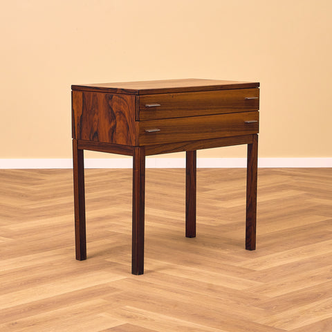 Swedish chest of drawers in Santos rosewood