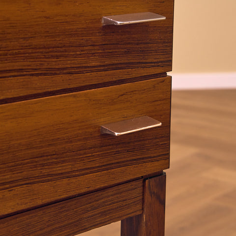 Swedish chest of drawers in Santos rosewood