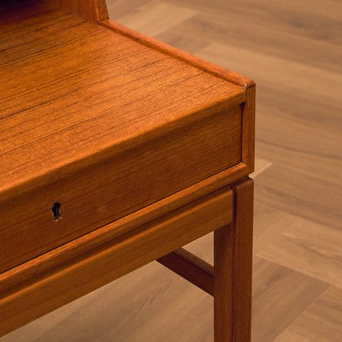 Swedish bedside tables in teak by Gunnar Myrstrand & Sven Engström, model 'Casino'