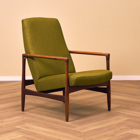 Danish armchair in walnut